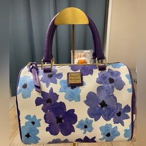 Dooney & Bourke Purple Floral Handbag